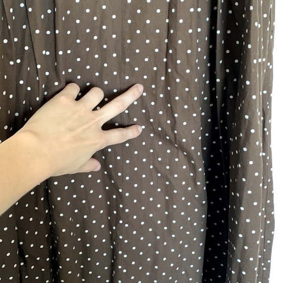 Vintage Cotton Polka Dot Dress - Picture 7 of 9